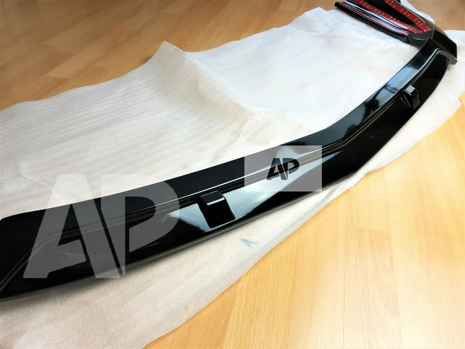 Mercedes A Class SE Front Splitter 2018-24 Brabus Style Gloss Black