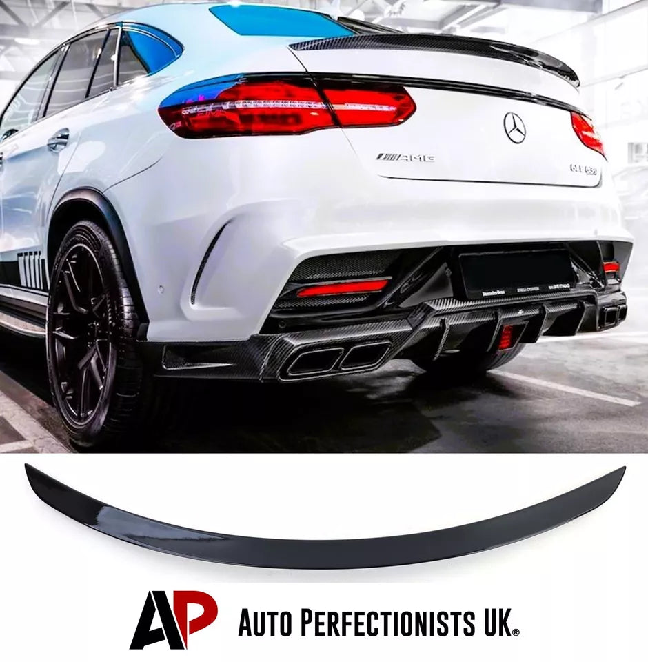 Mercedes GLE Class Coupe Car Rear Spoiler 2015-2019 Gloss Black