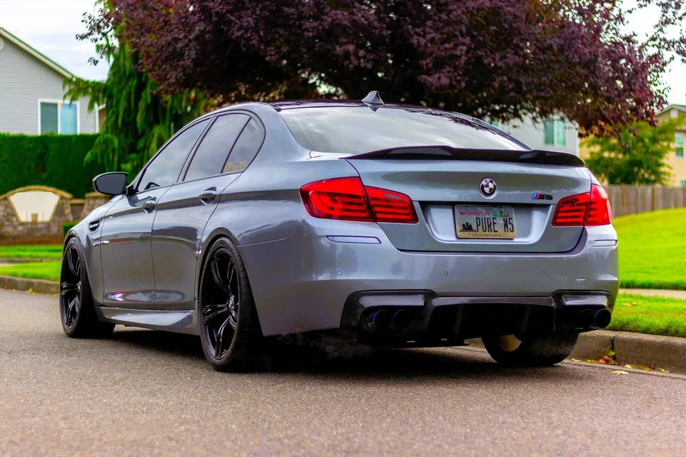 BMW 5 Series M5 F10 Gloss Car Rear Spoiler 2010-2017 Gloss Black