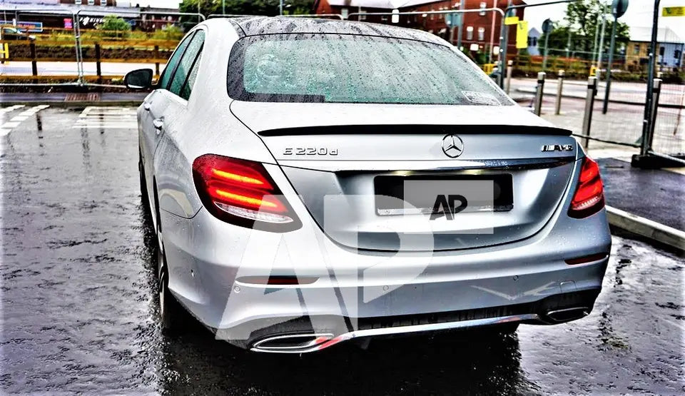 Mercedes E Class W213 Car Rear Spoiler 2016-2020 Gloss Black