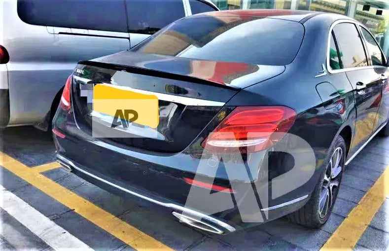 Mercedes E Class W213 Car Rear Spoiler 2016-2020 Gloss Black
