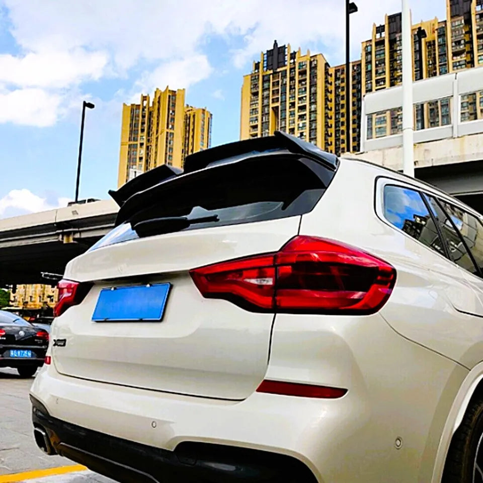 BMW X3 Car Rear Roof Spoiler G01 X3M 2017-2024 Gloss Black