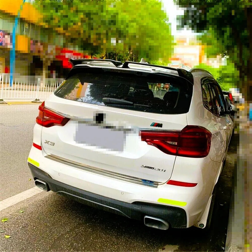BMW X3 Car Rear Roof Spoiler G01 X3M 2017-2024 Gloss Black