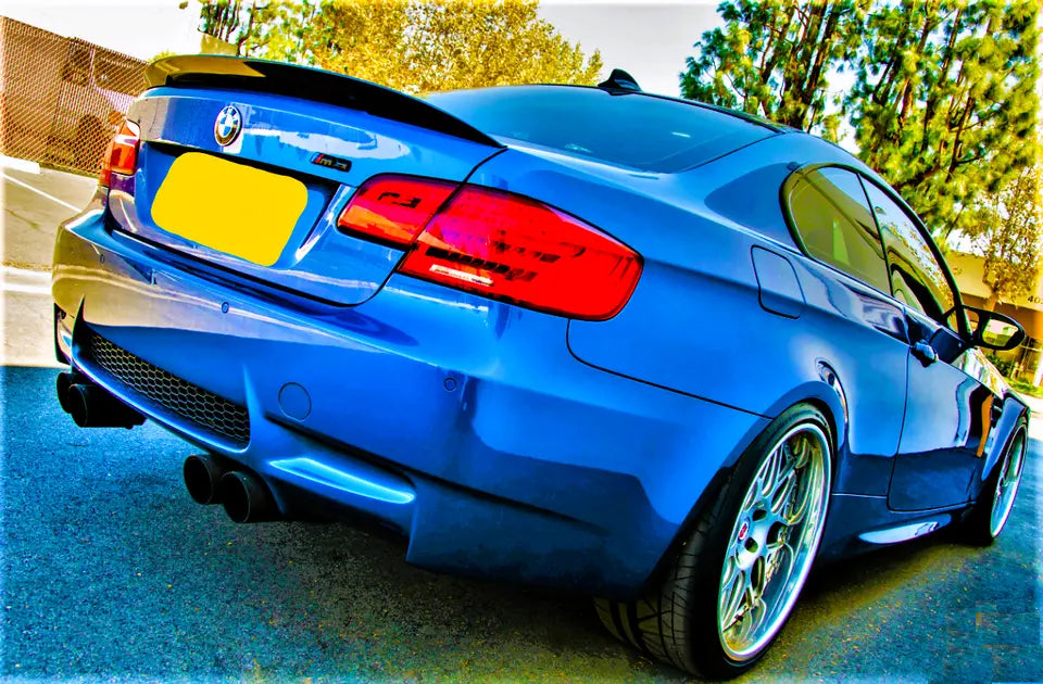 BMW 3 Series Coupe M3 E92 Car Rear Spoiler 2004-2012 Gloss Black