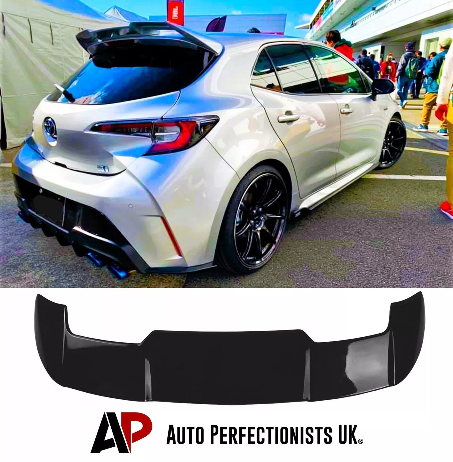 Toyota Corolla E210 E21 Car Rear Roof Spoiler 2018-2024 Gloss Black