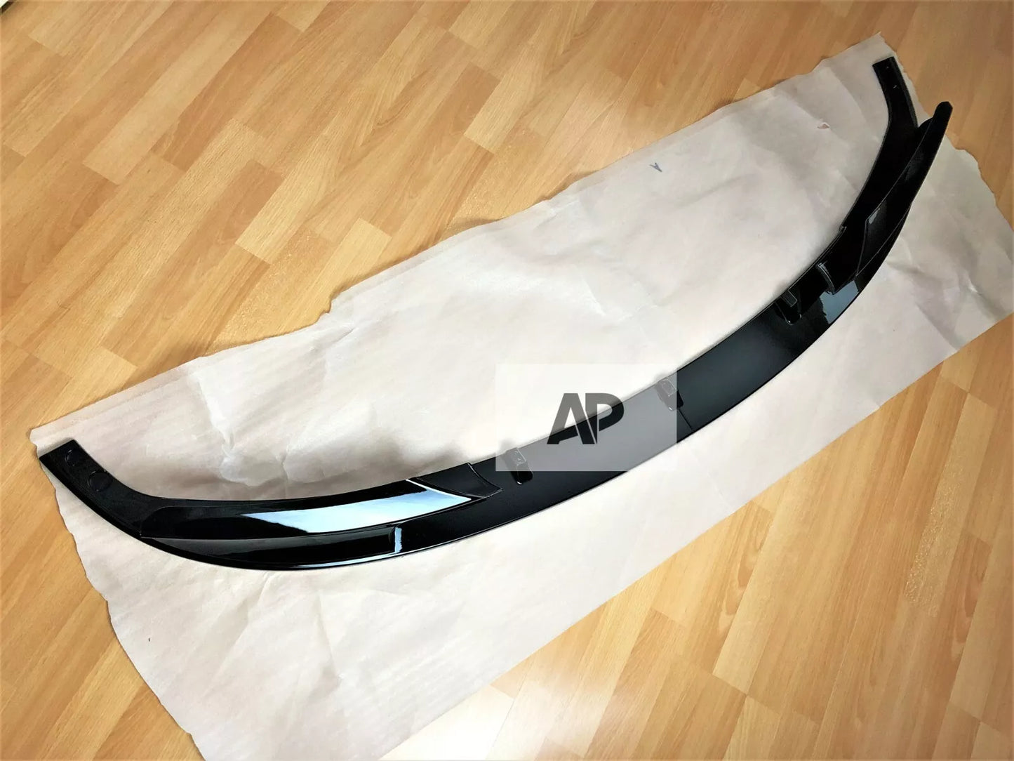 BMW 3 Series F30 Saloon F31 Estate Front Splitter 2011-19 Gloss Black