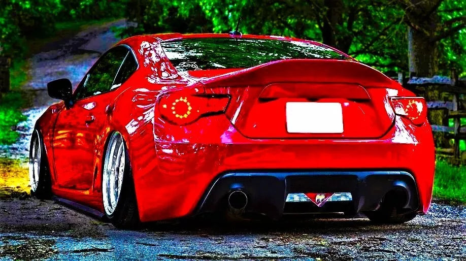 Toyota GT86 Subaru BRZ Car Rear Spoiler 2013-2020 Gloss Black