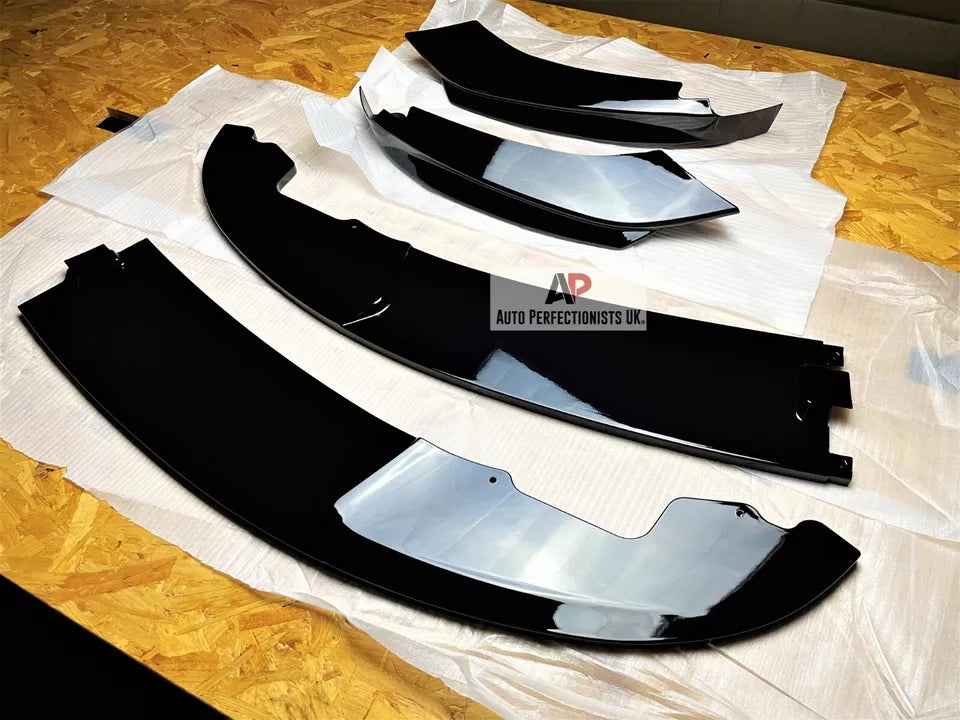 BMW 4 Series F32 F33 F36 Front Splitter 2013-2020 Gloss Black
