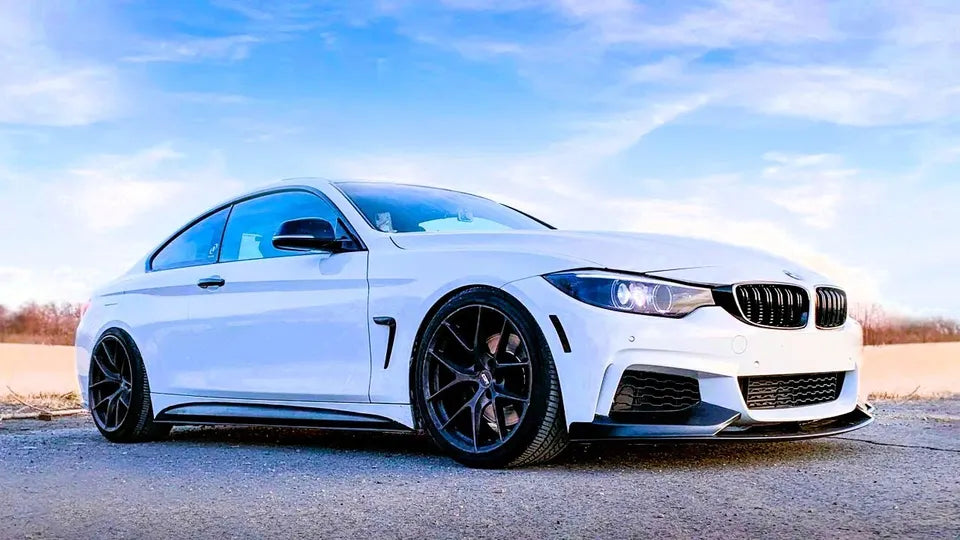 BMW 4 Series F32 F33 F36 Front Splitter 2013-2020 Gloss Black