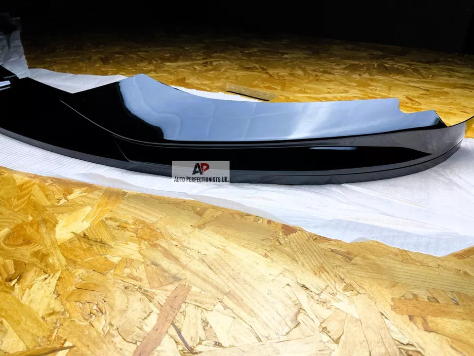 BMW 4 Series F32 F33 F36 Front Splitter 2013-2020 Gloss Black
