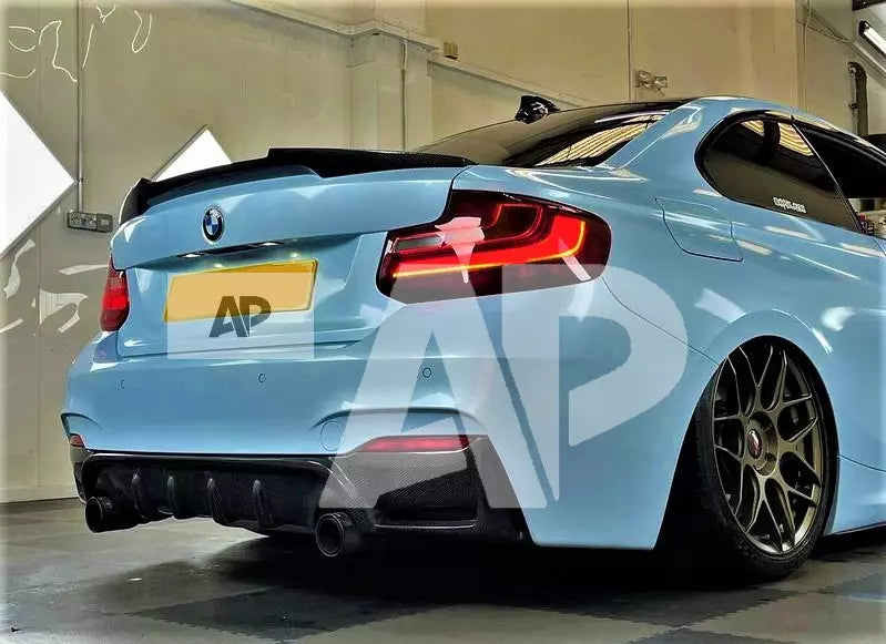 BMW 2 Series M2 F22 F87 Car Rear Spoiler 2014-21 M4 Style Carbon Fibre