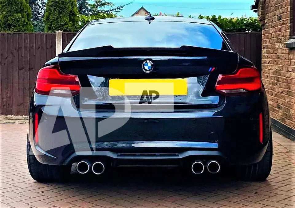 BMW 2 Series M2 F22 F87 Car Rear Spoiler 2014-21 M4 Style Carbon Fibre
