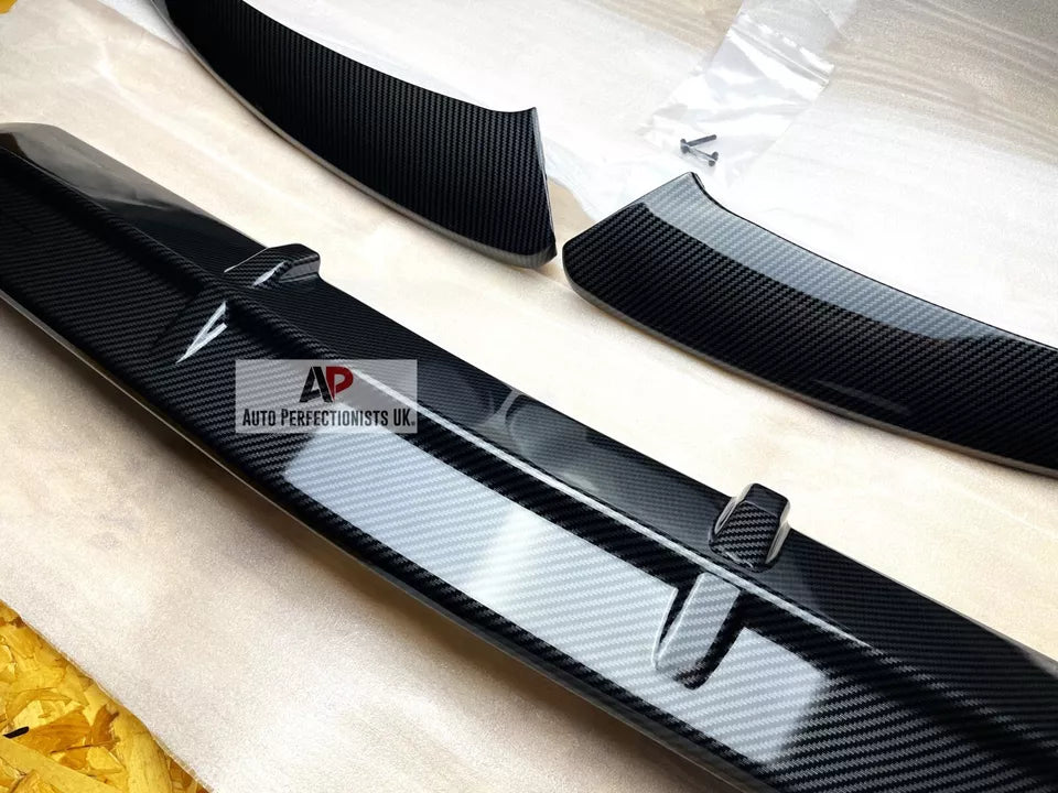 Mercedes C Class C43 W205 Front Splitter 2014-2018 Brabus Carbon Fibre