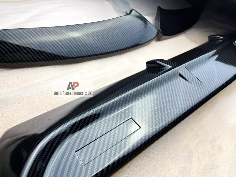 Mercedes C Class C43 W205 Front Splitter 2014-2018 Brabus Carbon Fibre