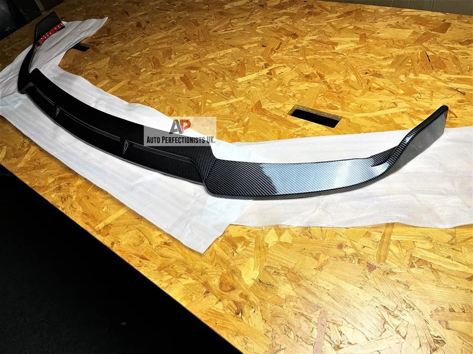 Mercedes C Class C43 Front Splitter 2019-21 Brabus Style Carbon Fibre
