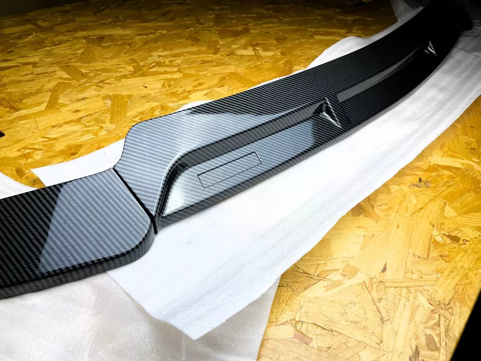 Mercedes C Class C43 Front Splitter 2019-21 Brabus Style Carbon Fibre