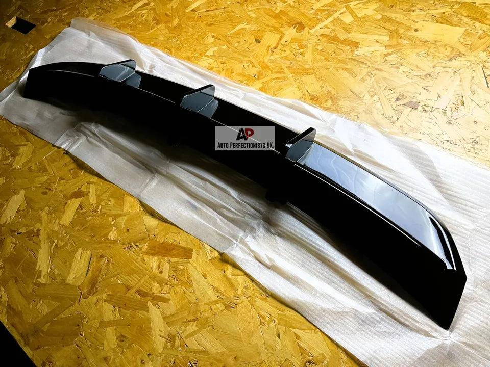 VW Polo MK5 6C Rear Valance Diffuser 2014-2017 GTI Style Gloss Black