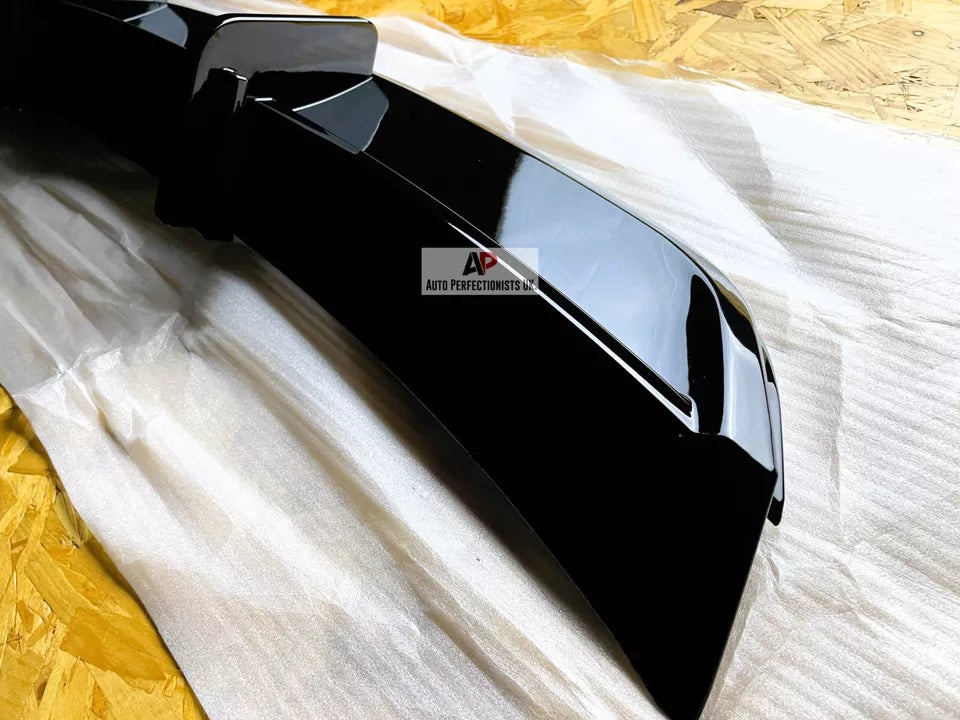 VW Polo MK5 6C Rear Valance Diffuser 2014-2017 GTI Style Gloss Black