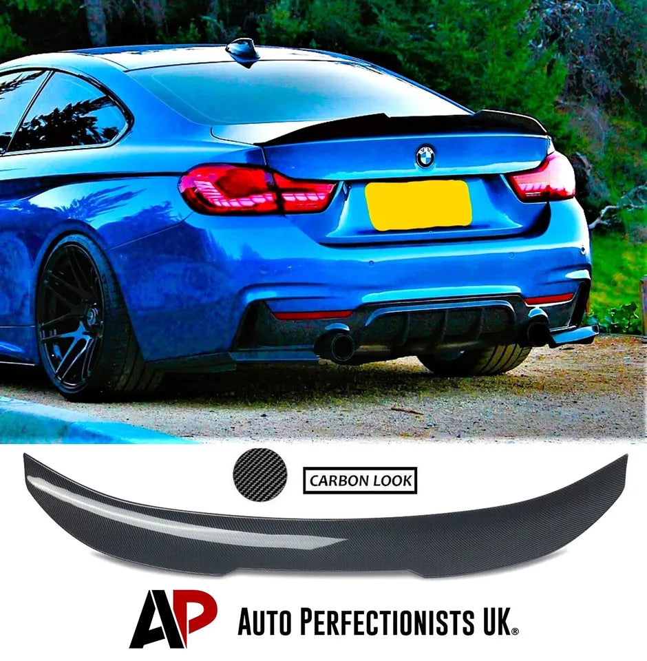 BMW 4 Series Coupe F32 Car Rear Spoiler 2013-2020 Carbon Fibre