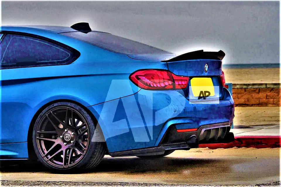 BMW 4 Series Coupe F32 Car Rear Spoiler 2013-2020 Carbon Fibre