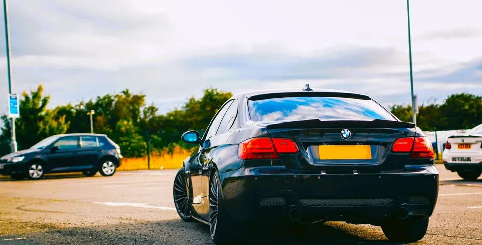 BMW 3 Series Coupe M3 Car Rear Spoiler 2004-2012 M4 Style Gloss Black