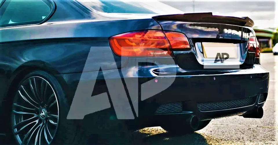 BMW 3 Series Coupe M3 Car Rear Spoiler 2004-2012 M4 Style Gloss Black