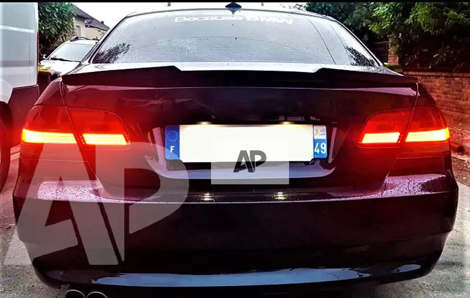 BMW 3 Series Coupe M3 Car Rear Spoiler 2004-2012 M4 Style Gloss Black