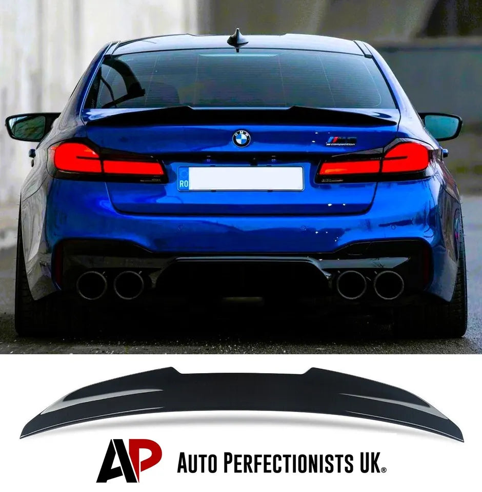 BMW 5 Series M5 G30 F90 Car Rear Spoiler 2016-2024 Gloss Black