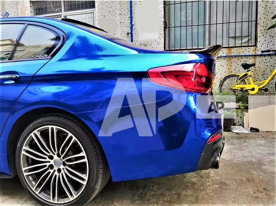 BMW 5 Series M5 G30 F90 Car Rear Spoiler 2016-2024 Gloss Black