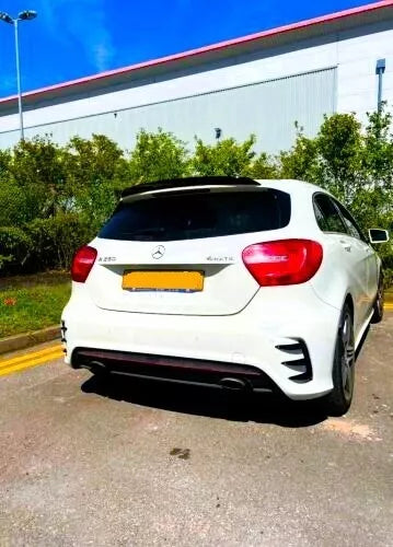 Mercedes A Class A35 A45 Car Rear Roof Spoiler 2012-2018 Gloss Black