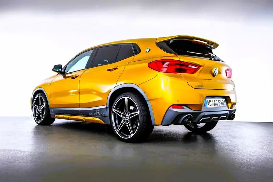 BMW X2 X2M Car Rear Roof Spoiler F39 M35i SUV 2018-2024 Gloss Black