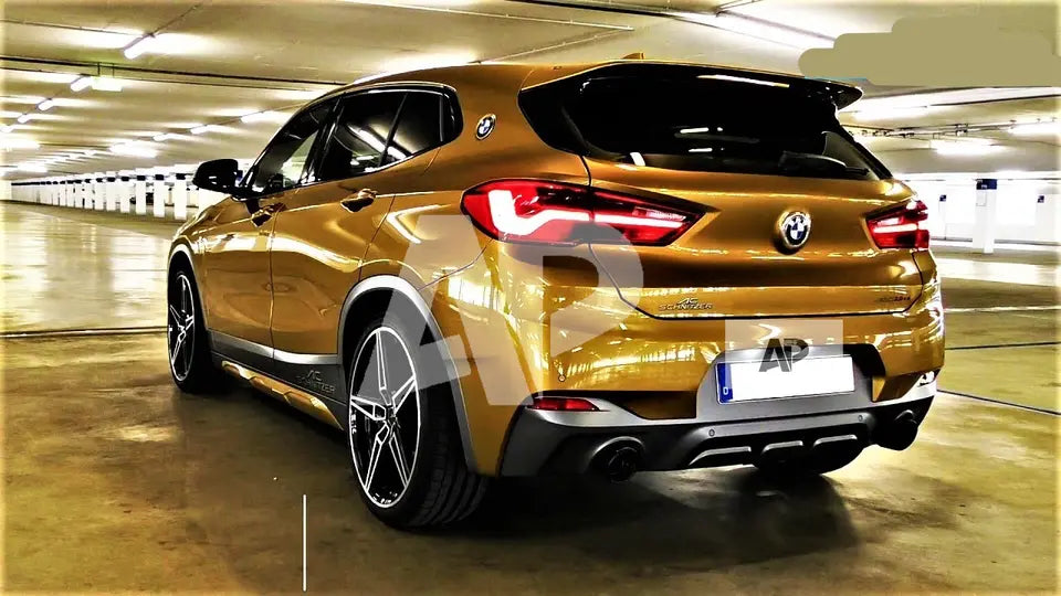 BMW X2 X2M Car Rear Roof Spoiler F39 M35i SUV 2018-2024 Gloss Black