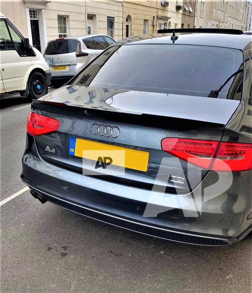 Audi A4 B8.5 Car Rear Spoiler 2012-2016 M4 Style Gloss Black