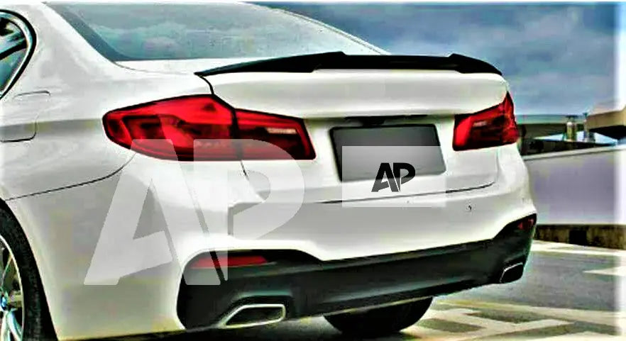 BMW 5 Series M5 G30 F90 Car Rear Spoiler 2016-24 M4 Style Gloss Black