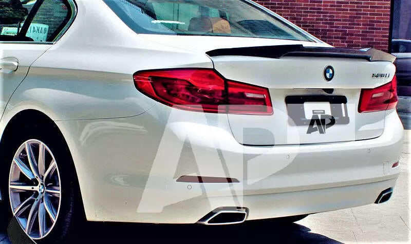 BMW 5 Series M5 G30 F90 Car Rear Spoiler 2016-24 M4 Style Gloss Black
