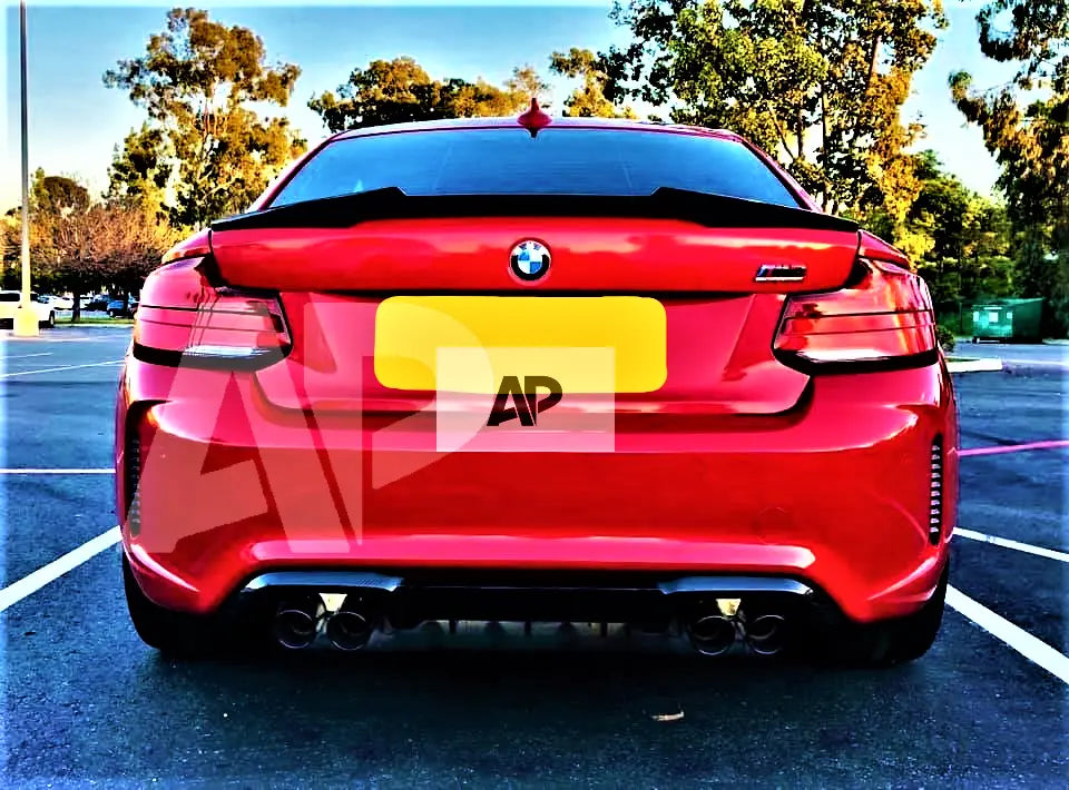 BMW 2 Series M2 F22 Car Rear Spoiler 2014-2021 M4 Style Gloss Black