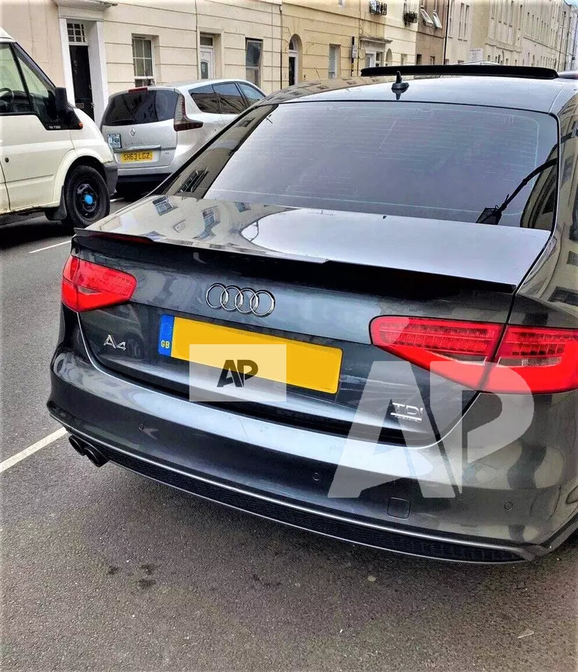 Audi A4 B8.5 Car Rear Spoiler 2012-2016 M4 Style Carbon Fibre
