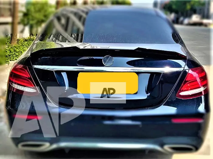 Mercedes E Class W213 Car Rear Spoiler 2020-2024 Gloss Black