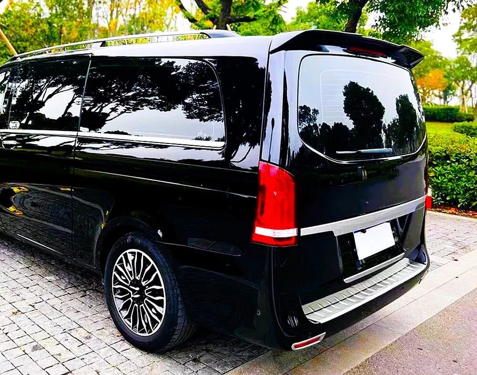 Mercedes V Class Vito Viano Car Rear Roof Spoiler 2014-2022 Unpainted