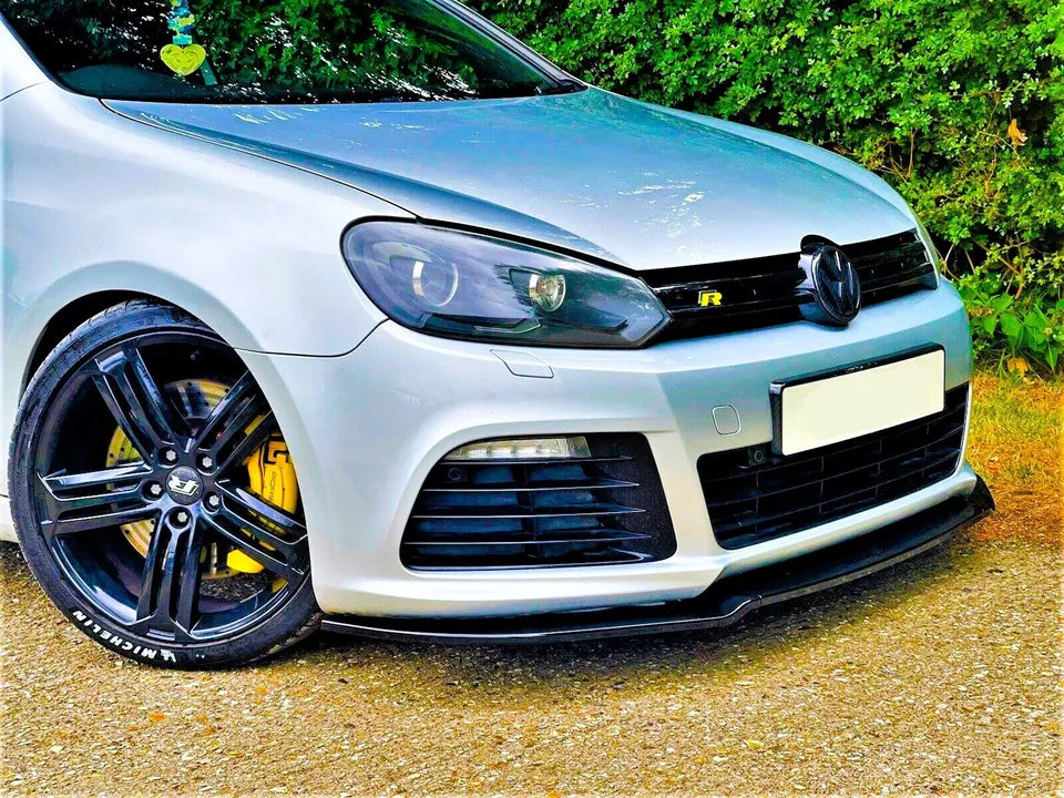 VW Golf MK6 R20 R Carbon Fibre Front Splitter 2008-2013 Carbon Fibre