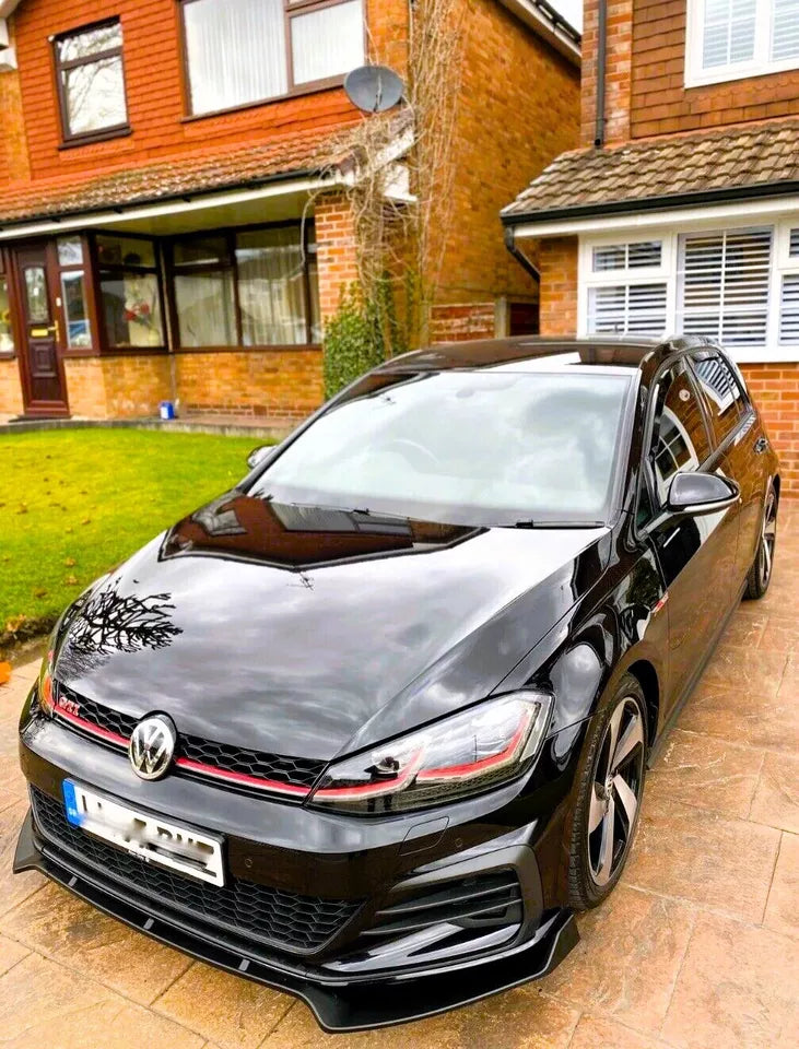 VW Golf MK7 MK7.5 R Front Splitter 2013-2020 Carbon Fibre