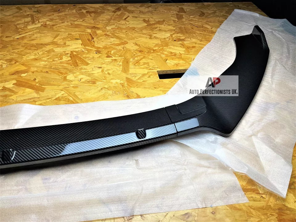 VW Golf MK7 MK7.5 R Front Splitter 2013-2020 Carbon Fibre