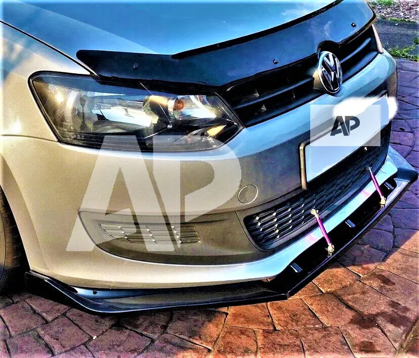 VW Volkswagen Polo MK5 Front Splitter 2009-2017 Carbon Fibre