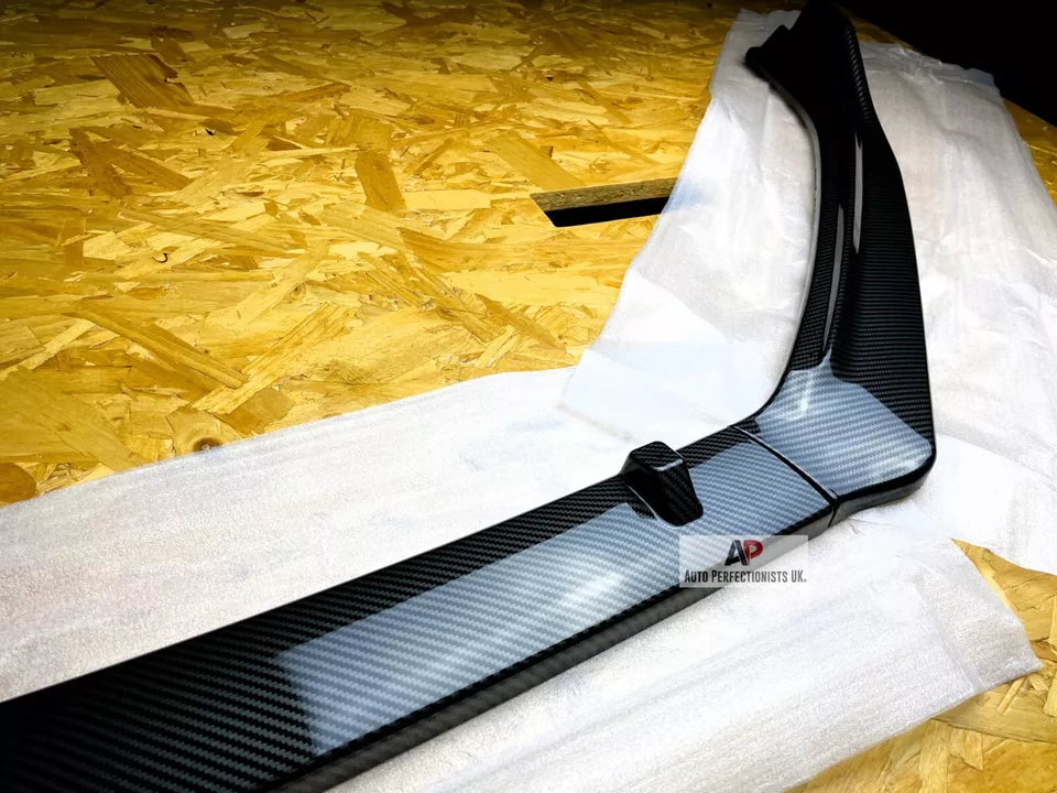 VW Volkswagen Polo MK5 Front Splitter 2009-2017 Carbon Fibre
