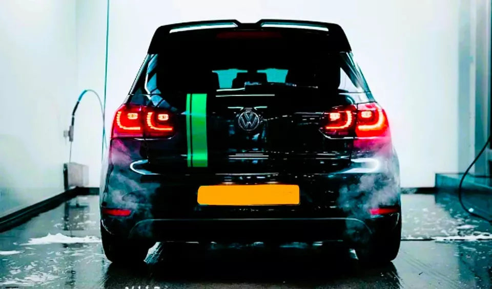VW Golf MK6 GTD GTI R20 Car Rear Spoiler 2008-2013 Gloss Black