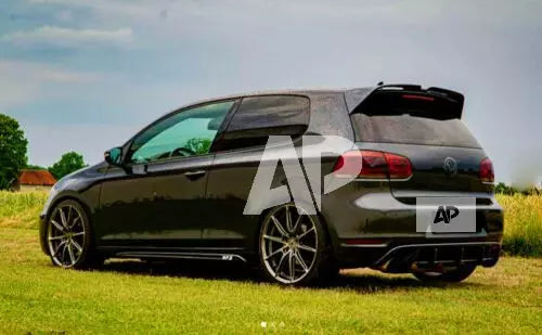 VW Golf MK6 GTD GTI R20 Car Rear Spoiler 2008-2013 Gloss Black