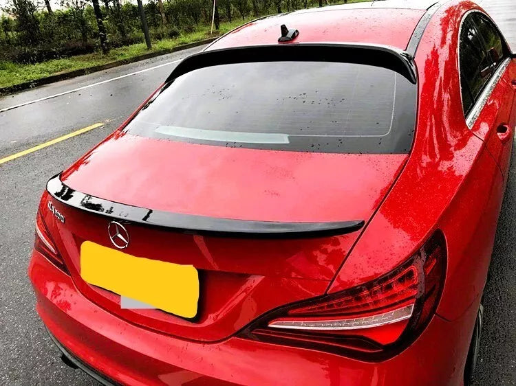 Mercedes CLA Class Car Rear Roof Spoiler 2013-2018 Gloss Black