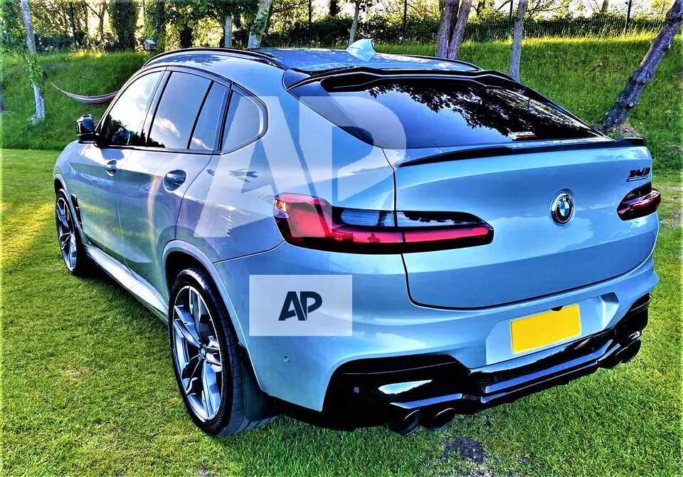 BMW X4 Car Rear Roof Spoiler G02 X4M 2018-2024 Gloss Black