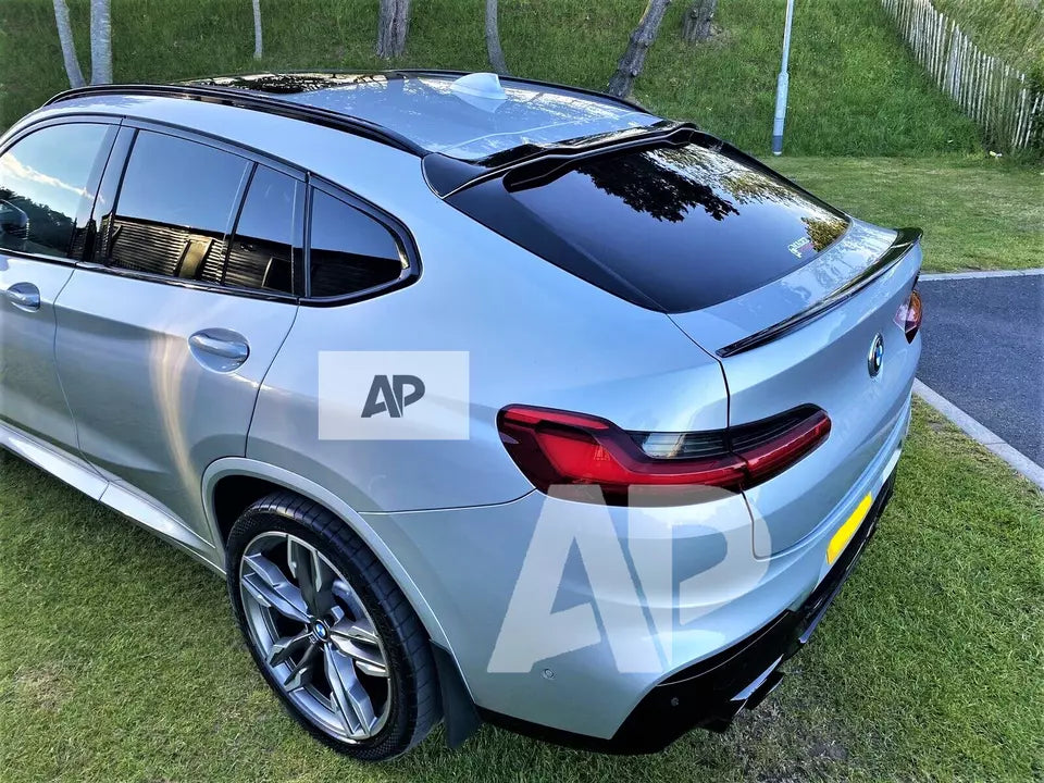 BMW X4 Car Rear Roof Spoiler G02 X4M 2018-2024 Gloss Black