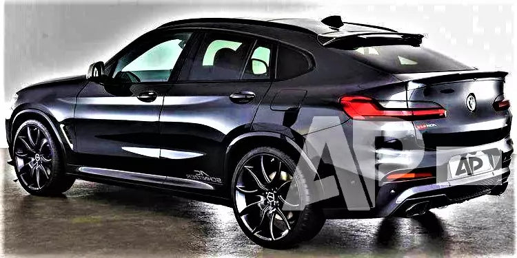 BMW X4 Car Rear Roof Spoiler G02 X4M 2018-2024 Gloss Black